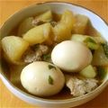 cyoro3's cooksnap of when they made 豚バラ☆卵☆大根☆煮.