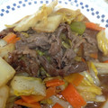 メロウイエロー's cooksnap of when they made ◆白菜と牛肉のオイスターソース炒め◆.