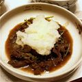 Seasonsととろ's cooksnap of when they made 安い！早い！旨い！おろし牛肉.