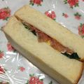 penz's cooksnap of when they made 生ハムと卵の栄養サンドイッチ.