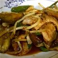 なおぴん1's cooksnap of when they made 豚肉とナスとピーマンのピリ辛炒め.