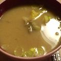 よん妻's cooksnap of when they made まいたけとさつま芋の豆乳お味噌汁.