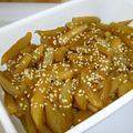 ❀あおい❀'s cooksnap of when they made 酒で炒めて作る…「ヤーコンのきんぴら」.