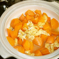 ❀あおい❀'s cooksnap of when they made 簡単☆土鍋でにんじんと油揚げの煮物.
