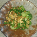rometan's cooksnap of when they made 簡単5分で！チンゲン菜と納豆の中華炒め.
