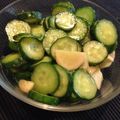 キッチンsakura's cooksnap of when they made ダシダで＊簡単きゅうりの漬物＊生姜もね♪.