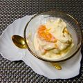 Snow＊Love's cooksnap of when they made 簡単☆みかんの混ぜバニラアイス.