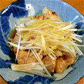 リリウオカラニ's cooksnap of when they made 簡単！ねぎと鶏ささみ蒸し.