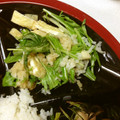 品田辰雄's cooksnap of when they made ★簡単★激安★水菜と油揚げのサラダ.