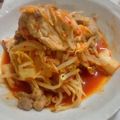 くまんぼう's cooksnap of when they made もやしたっぷり♡豚キムチ.