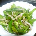 Satoco❋'s cooksnap of when they made じゃこピーマン.
