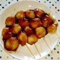 ちぐっぺ's cooksnap of when they made ♪定番おやつ♪みたらし団子♪.