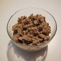 philips2's cooksnap of when they made 我が家の鶏そぼろ.