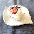 Kenmamac's cooksnap of when they made ウインナー♡おにぎり.