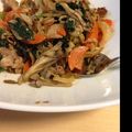 ゆぴこん2's cooksnap of when they made 牛肉ときのこと7品目野菜炒め(18).