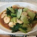 kaichan´s's cooksnap of when they made チンゲン菜と海老の薬膳オイスター炒め.