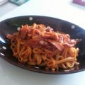 ねこぱんち。's cooksnap of when they made ランチに！スパゲティナポリタン☆.