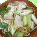 Elly’s's cooksnap of when they made 母の簡単・なんちゃって鶏南蛮.