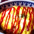 ゆめ太郎's cooksnap of when they made ヘルシー簡単レンジDEオムライス♪.