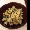 みや★たろう's cooksnap of when they made 小松菜とちりめんじゃこの炒り豆腐。.