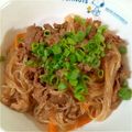おんりママ's cooksnap of when they made 牛肉と春雨のピリ辛炒め.