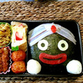 ☆ななぽ☆'s cooksnap of when they made 旦那用☆ギャグ弁　ミスターポポ.