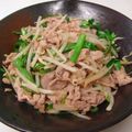 海辺のキッチン's cooksnap of when they made 挽肉とニラの炒め物.