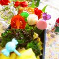 いりこ☆'s cooksnap of when they made ＊お弁当にも！お花見団子＊.