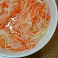 ちークマ's cooksnap of when they made 簡単紅白なます.