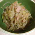 しゅんパンまん's cooksnap of when they made ごはんがすすむ　モヤシとネギだけ炒め.
