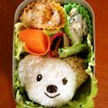 futamiu's cooksnap of when they made リトル・チャロ　のキャラ弁☆.