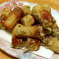 すまいるきっちん's cooksnap of when they made うちの☆ちくわの磯部揚げ☆　おつまみ.