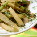 くろーばー＆もけけ's cooksnap of when they made 節約おいしい♪大根の皮できんぴら.