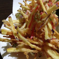tabachii's cooksnap of when they made サツマイモと紅ショウガのかき揚げ.