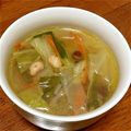 カおﾘん's cooksnap of when they made 風邪引きサンに♪お豆と野菜の生姜スープ♡.