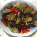 モモレシピ's cooksnap of when they made なすとピーマンの梅黒酢炒め。.