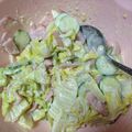 あいゆいままりょうち's cooksnap of when they made 白菜とハムの胡麻マヨサラダ.
