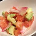liarra's cooksnap of when they made アボカド、カブ、トマトのサラダ.