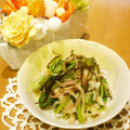 るるおか's cooksnap of when they made 簡単☆蕪の葉と茗荷の香り爽やかなお漬物.