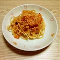 yuka119's cooksnap of when they made スグに作れるずぼら飯＊温玉ツナマヨパスタ.