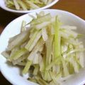 柳さき's cooksnap of when they made 大根の葉も皮も♪大根のどこでも塩きんぴら.