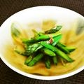 kebeibiko's cooksnap of when they made お弁当に!!②　アスパラのおかか和え.