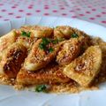 おらんでう～たん's cooksnap of when they made ハンペンのカレーマヨパン粉炒め.