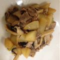 Sacco2121's cooksnap of when they made フライパンde豚肉大根生しいたけの炒め煮.
