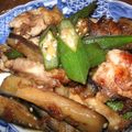 ぶーあやちゃん's cooksnap of when they made 夏野菜と鶏肉の☆バター醤油炒め♪♪.