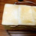 haasan's cooksnap of when they made ホイップクリーム入り食パン.