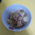 cocoon0125's cooksnap of when they made ごま油香る☆鶏肉と大根の炒めもの.