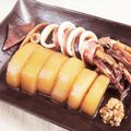 Pallotta's cooksnap of when they made イカ大根の焼き肝添え♪.