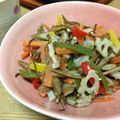 pyorohane's cooksnap of when they made 五色ナムル.