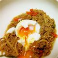 raykuma316's cooksnap of when they made 簡単！挽き肉野菜丼.